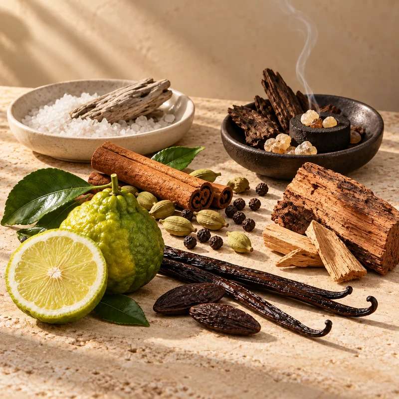 Duftnote – frische, holzige, süße, würzige, rauchige und maritime Duftwelten